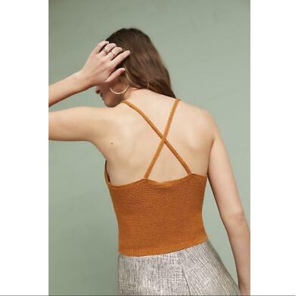 Anthropologie Moth knit crop tank - Picture 2 of 7
